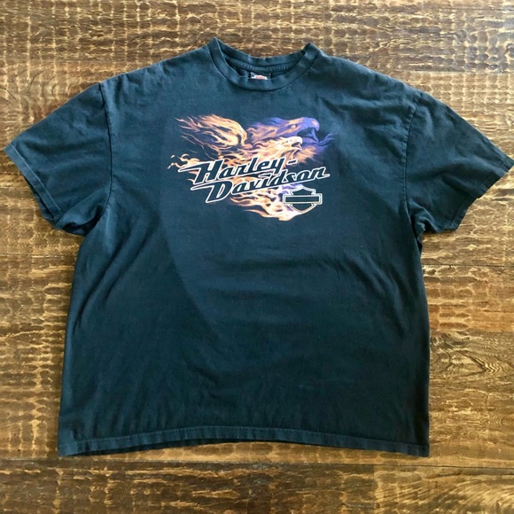 Harley-Davidson Fort Worth Stockyards Black T-shirt - GUC - Picture 1 of 11